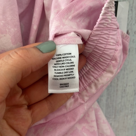 NWT pink tie dye shorts from BP size 1X - Picture 4 of 4